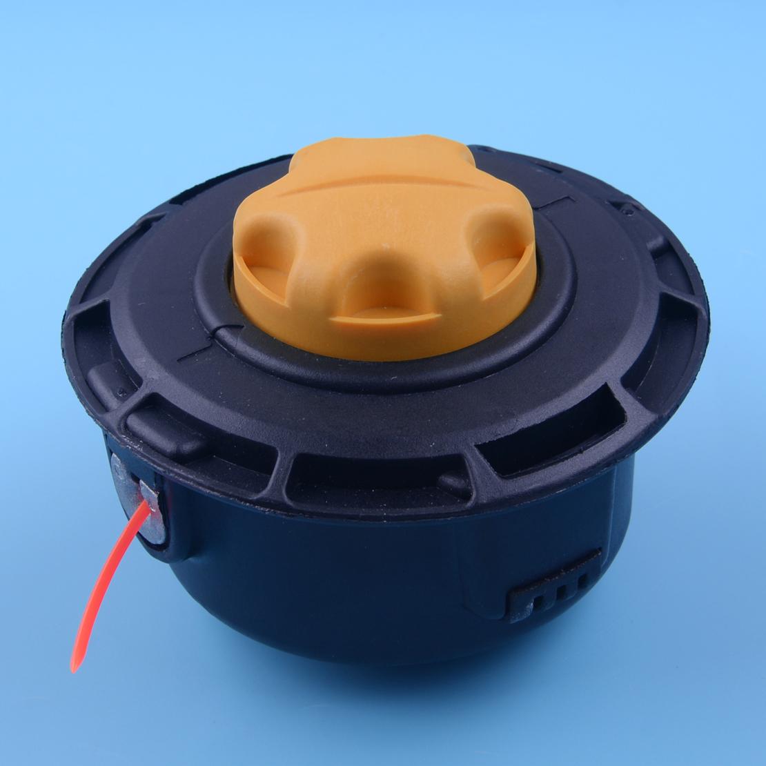 Gardening Tools Ryobi - ユニバーサル雑草ガーデン芝生トリマーヘッドムーバーストリングバンプツイスターライン交換用プラスチックトロリョービリールに適合