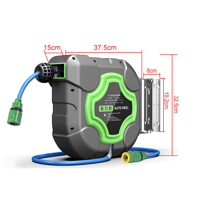 Gardening Tools Store - 自動格納式ホース,4s,店舗,車,庭用の灌漑システム,ウォールマウント,10/15/20m