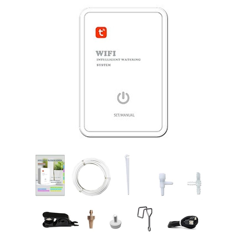 Drip Irrigation Kit - ABMR-TuyaスマートWiFiガーデンコントロール散水装置自動点滴灌漑システムキット