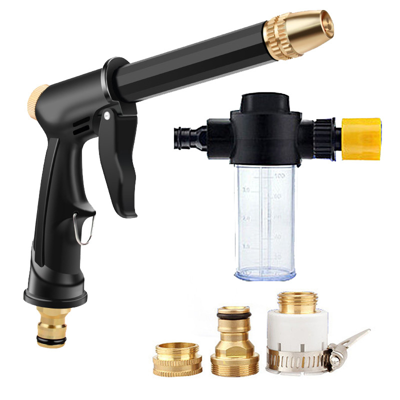 Gardening Tools Watering Can - 1PC高圧洗浄機ガン、洗車ガン、庭用散水ガン、ガーデンホース洗浄ノズルスプレーヤー、洗浄パイプフォームツール、スプリンクラー