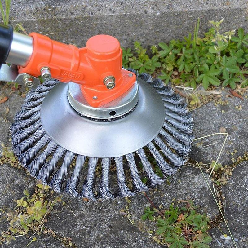 鋼線除草ガーデン雑草ホイールツール錆除去ツイストワイヤー鋼線 - Gardening Tools And Accessories のレビューと価格