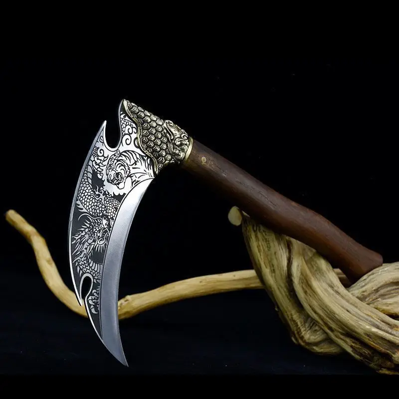 高品質の手鍛造防錆・高硬度鎌は、アウトドア、戦術、庭の草刈り - Gardening Tools Quality のレビューと価格
