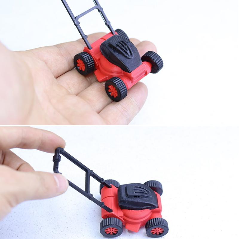 * 1 個 1:12 1:18 ドールハウス芝刈り機モデルシ - Gardening Tools Lawn Mower のレビューと価格
