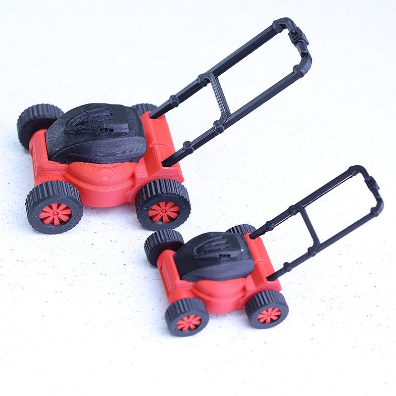 * 1 個 1:12 1:18 ドールハウス芝刈り機モデルシ - Gardening Tools Lawn Mower のレビューと価格
