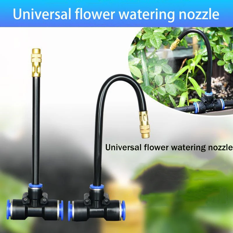 5-20M汎用自動灌漑スプリンクラーキット 回転式銅製ノズル - Drip Irrigation Kit のレビューと価格