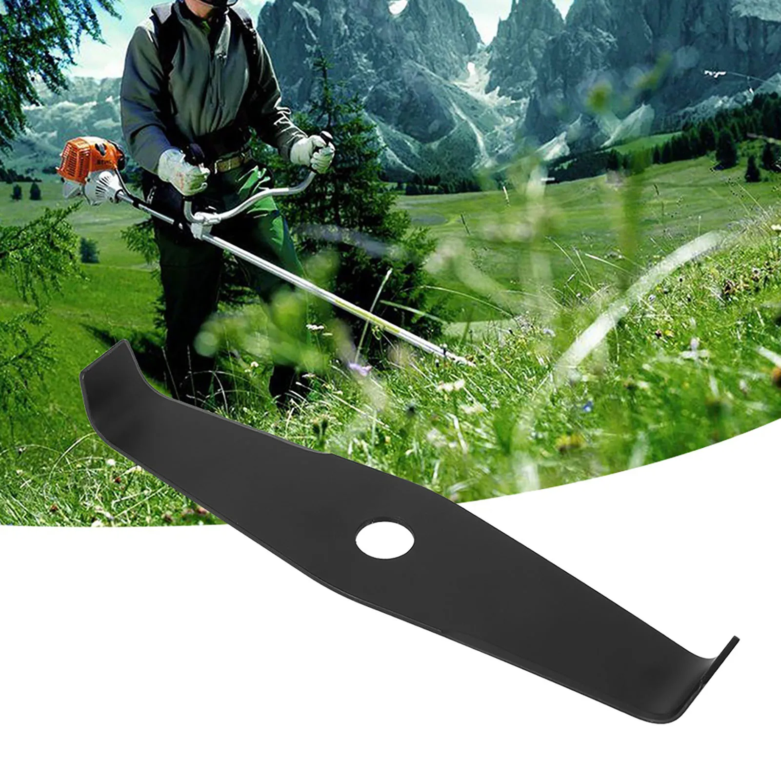マンガン鋼ブラシカッター 2 歯刃芝刈り機の刃切断刃交換アク - Gardening Tools And Accessories のレビューと価格