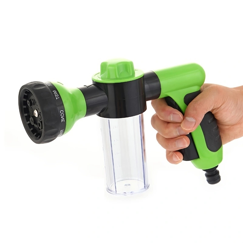 1PC 高圧泡散水缶車の水スプレーヘッドホースノズル 8 機 - Gardening Tools Watering Can のレビューと価格