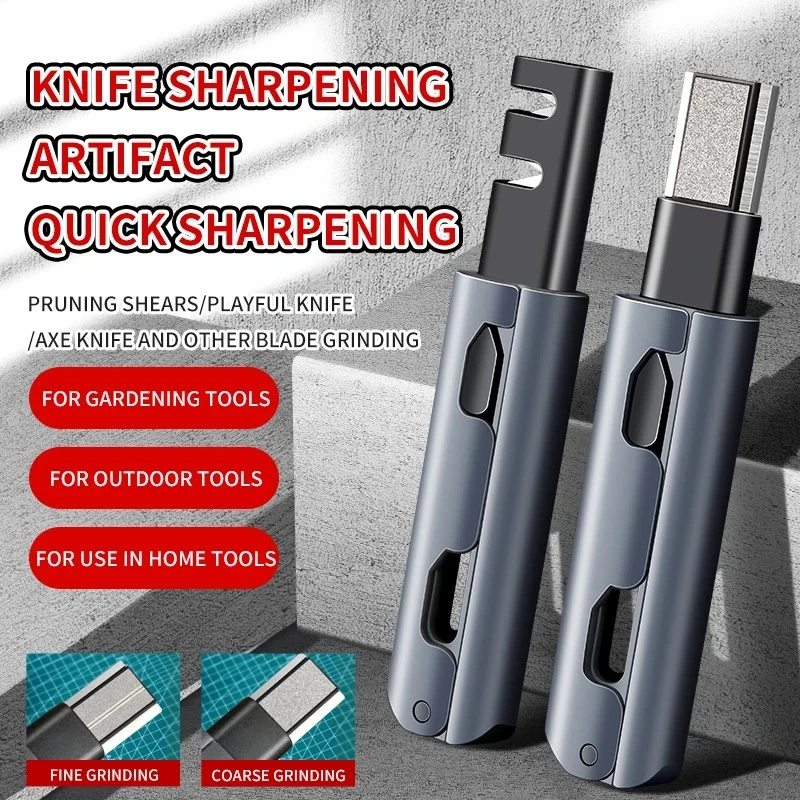 携帯用ナイフ研ぎ器 ガーデンハサミ ナイフカッター 多機能研 - Gardening Tools Knife のレビューと価格