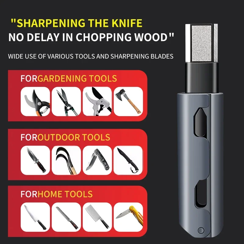 携帯用ナイフ研ぎ器 ガーデンハサミ ナイフカッター 多機能研 - Gardening Tools Knife のレビューと価格