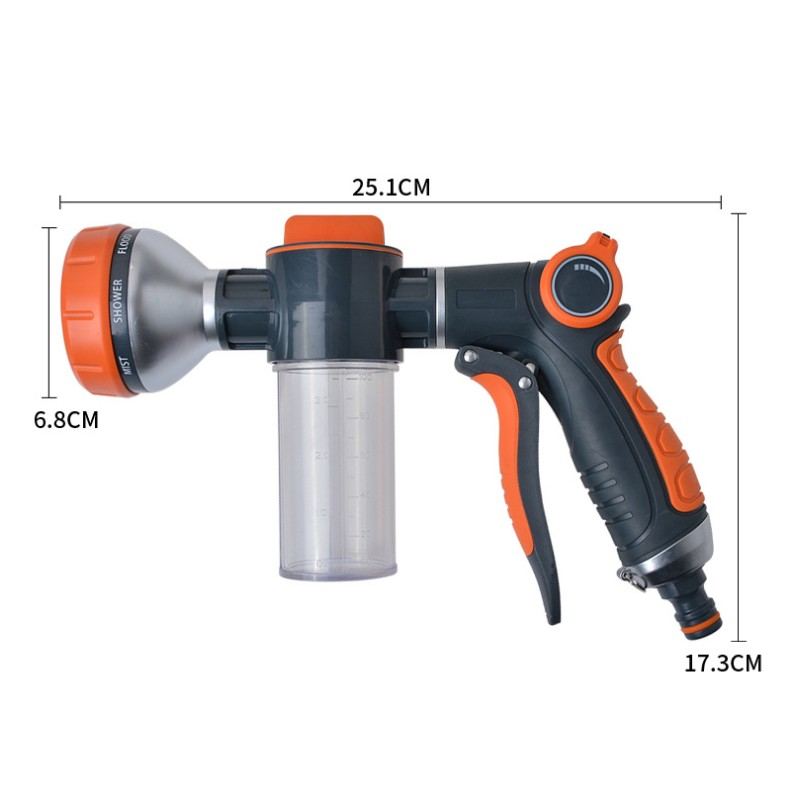 フォームウォーターガン,スプレーノズル,車の洗浄ツール,庭の - Gardening Tools Watering Can のレビューと価格
