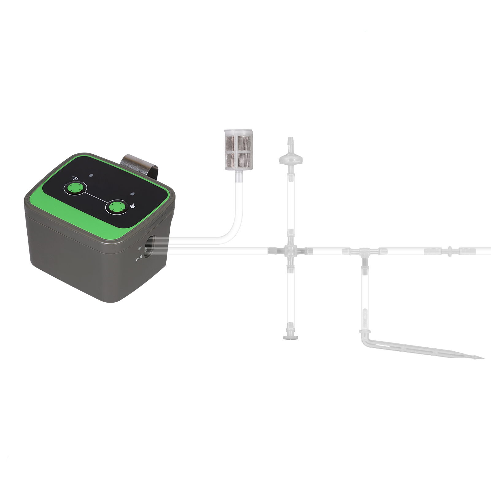 サイクルソーキングモード搭載のスマート散水装置、アプリ制御タ - Drip Irrigation Kit のレビューと価格