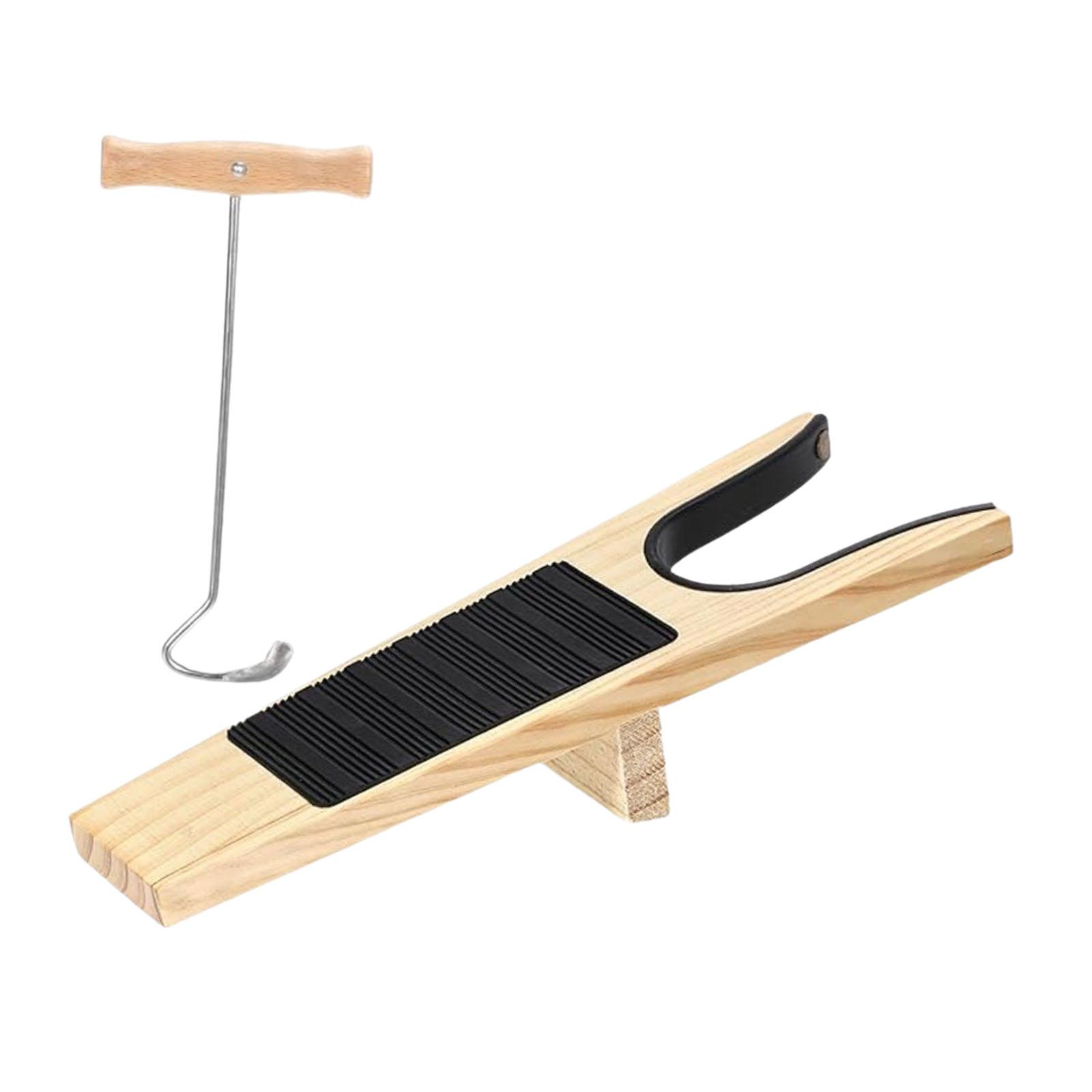木製ブーツリムーバー、靴用補助具、携帯用ブーツジャック、カウ - Gardening Tools For Elderly のレビューと価格