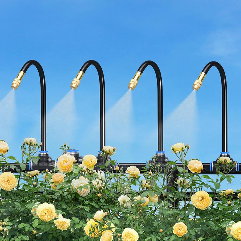 点滴灌漑システム庭灌漑キット散水システムガーデニングアクセサ - Drip Irrigation Kit のレビューと価格